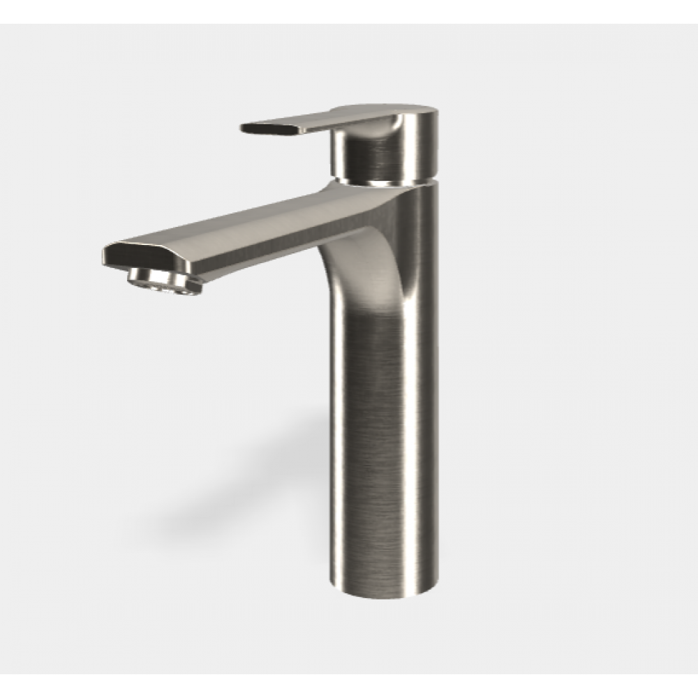 Смеситель для раковины, Fima Carlo Frattini, Mast, цвет-брашированный никель