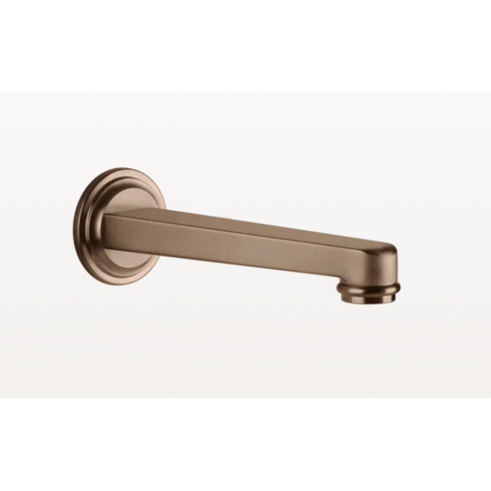 Излив, Gessi, VENTI20, цвет-Copper Brushed PVD