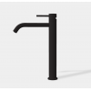 Смеситель для раковины, Fima Carlo Frattini, Spillo Up, цвет-черный матовый