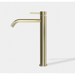 Смеситель для раковины, Fima Carlo Frattini, Spillo Up, цвет-шампань