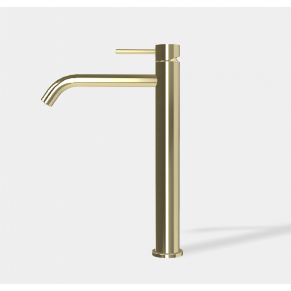 Смеситель для раковины, Fima Carlo Frattini, Spillo Up, цвет-шампань