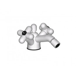 Смеситель для биде, Fantini, I Balocchi, цвет-белый матовый