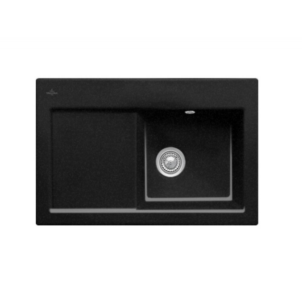 Мойка, Villeroy&Boch, Subway 45 flat, шгв 745*475*230, CeramicPlus, цвет-Chromit