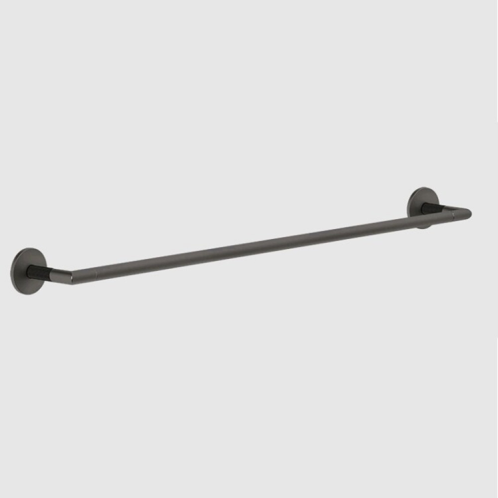 Полотенцедержатель, Gessi, Ingranaggio, шгв 650*77*50, цвет-Black Metal Brushed PVD