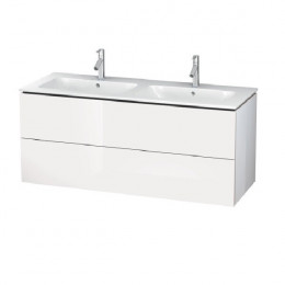 Тумба под раковину, Duravit, L-Cube, шгв 1290*481*550, раковина-необходимо заказать, цвет-белый глянцевый