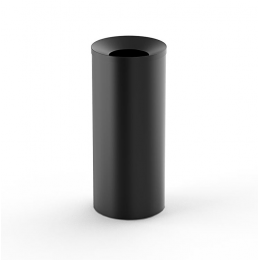 Мусорный бак, Decor Walther, DW, шгв 300*300*700, цвет-черный матовый