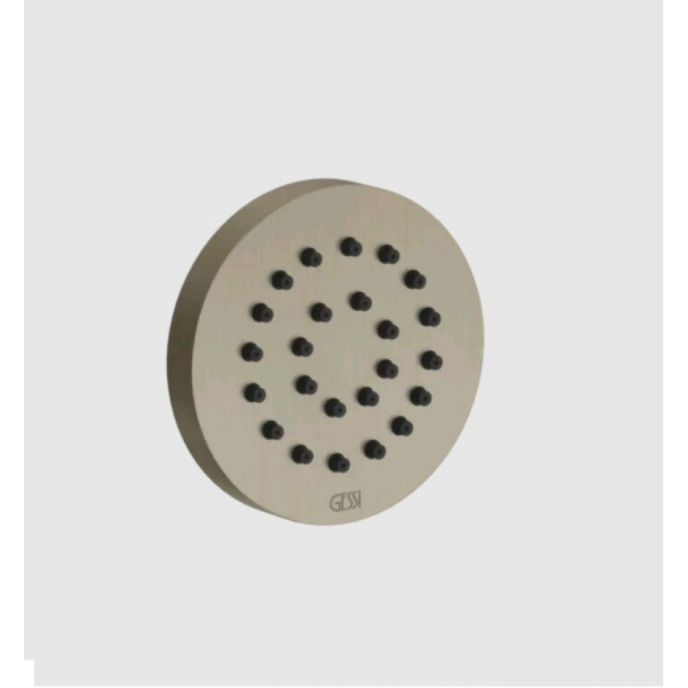Форсунка, Gessi, Body Jets, боковая, цвет-Finox Brushed Nickel