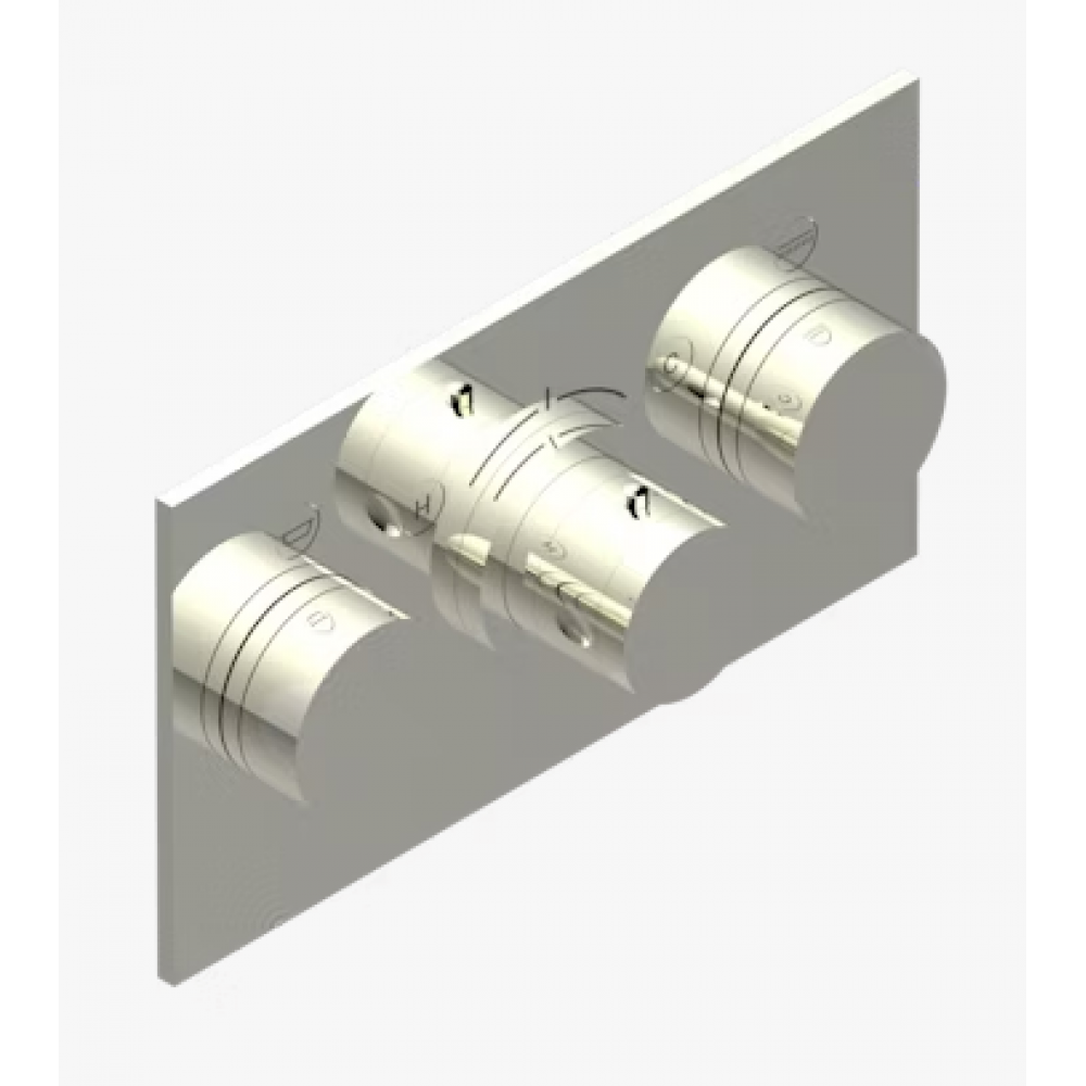 Смеситель для душа, THG, Dahlia, цвет-никель