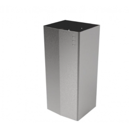 Контейнер для мусора, Nofer, EVO, шгв 350*313*760, цвет-нержавеющая сталь матовая