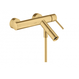 Смеситель для ванны и душа, Hansgrohe, Axor Starck, цвет-шлифованное золото