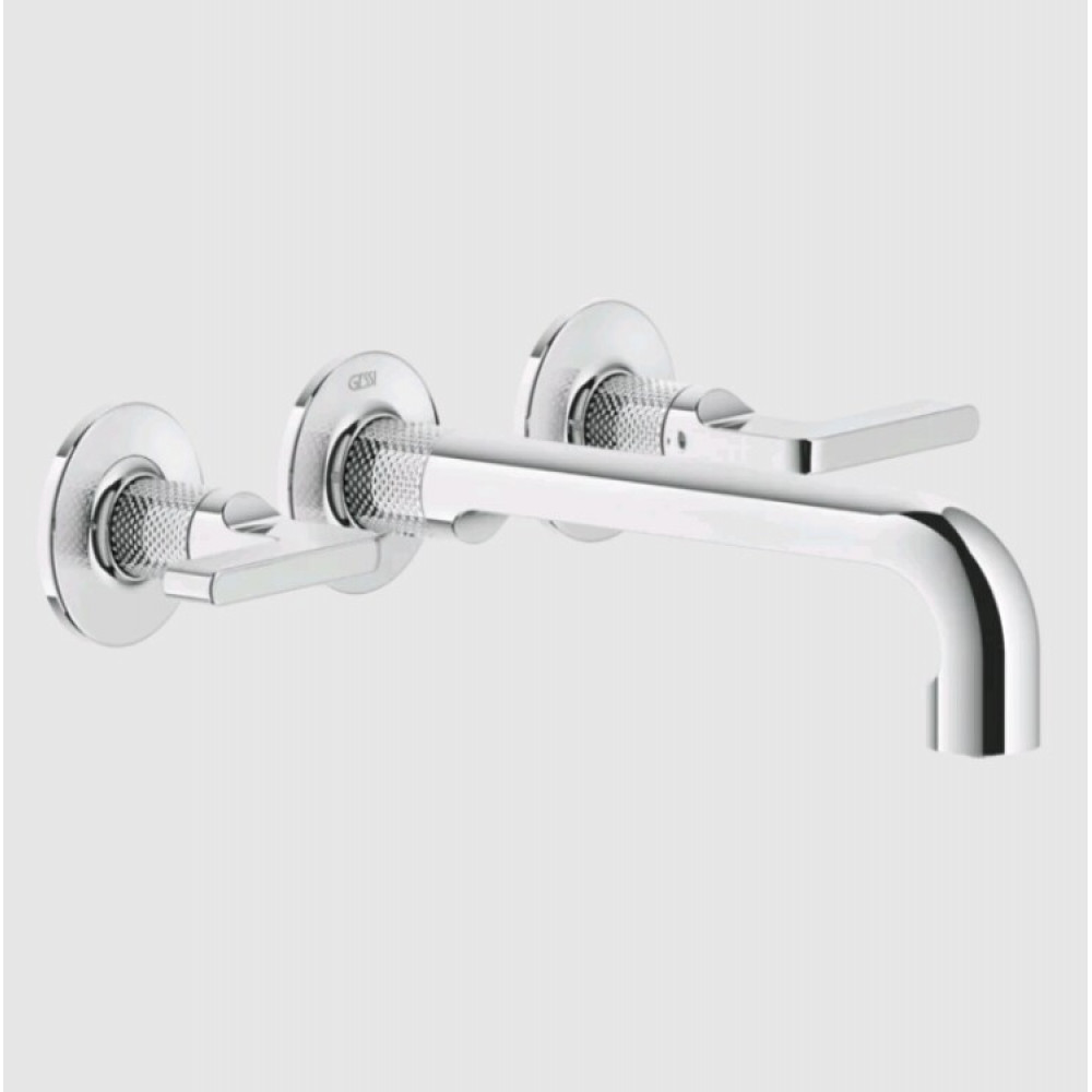 Смеситель для раковины, Gessi, Inciso, цвет-хром