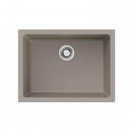 Мойка, OMOIKIRI, Okinoshima, шгв 610*460*255, отверстия для смесителя-отсутствуют, цвет-pebble
