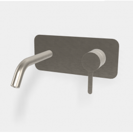 Смеситель для раковины, Fima Carlo Frattini, Snap, цвет-никель брашированный