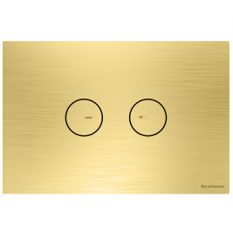 Клавиша смыва, Artceram, Inox 715, для унитаза, шгв 245*5.5*165, цвет-латунь брашированная/шлифованная PVD(Brushed Brass PVD)