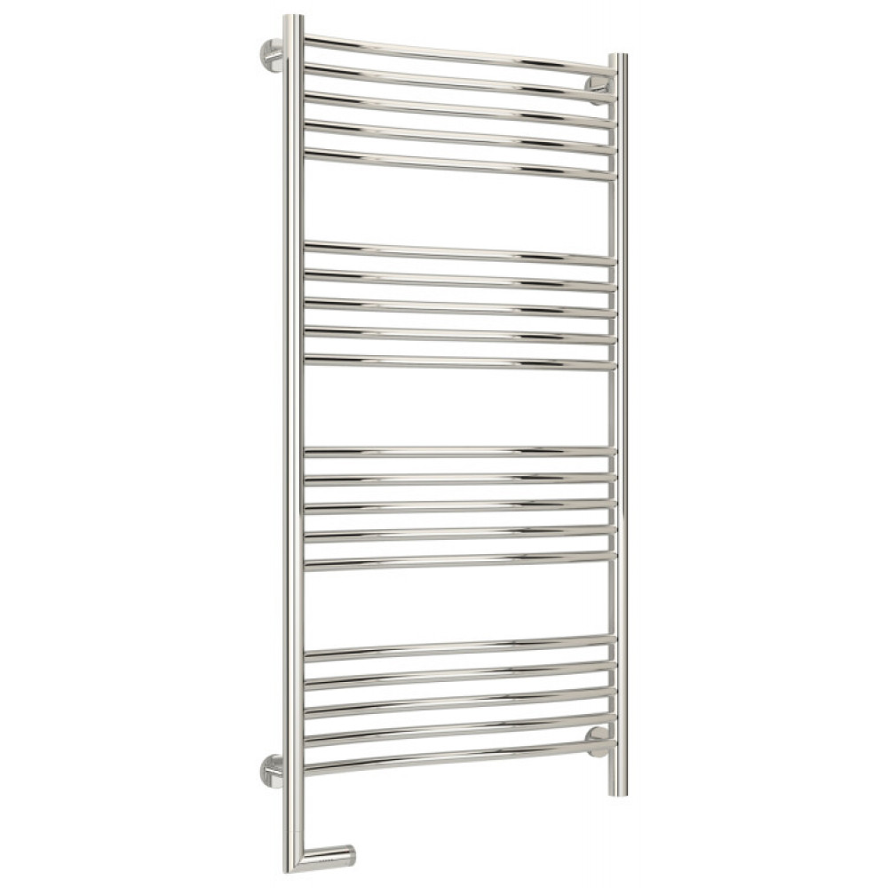 Полотенцесушитель, Сунержа, Флюид 2.0, шгв 650*81-98*1200, нижнее слева, МЭМ, цвет-сталь (без покрытия)