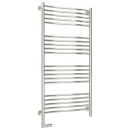 Полотенцесушитель, Сунержа, Флюид 2.0, шгв 650*81-98*1200, нижнее слева, МЭМ, цвет-сталь (без покрытия)