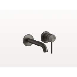 Смеситель для раковины, Gessi, Flessa, цвет-Black Metal Brushed PVD