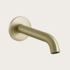 Излив, Gessi, 316 Bath-Shower, цвет-Brushed Brass PVD