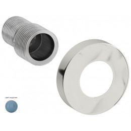 Отражатель, Сунержа, TUBE, с эксцентриком, материал-нержавеющая сталь, цвет-пастельно-синий