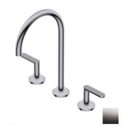 Смеситель для раковины, Ritmonio, Diametro35 Elegance, цвет-хром брашированный (Brushed Chrome)