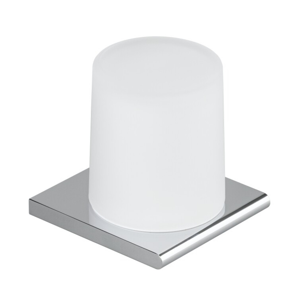 Дозатор для жидкого мыла, Splendy, Inspiration R, нажимной снизу, шгв 95*100*120, цвет дозатора-хром