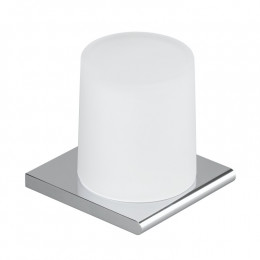 Дозатор для жидкого мыла, Splendy, Inspiration R, нажимной снизу, шгв 95*100*120, цвет дозатора-хром