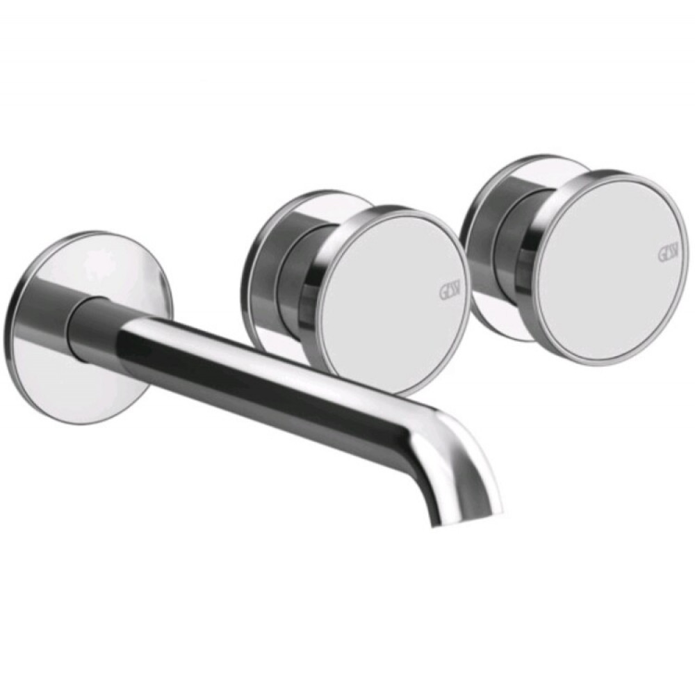 Смеситель для раковины, Gessi, Origini, цвет-хром