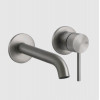 Смеситель для раковины, Gessi, 316 Intreccio, цвет-Steel Brushed