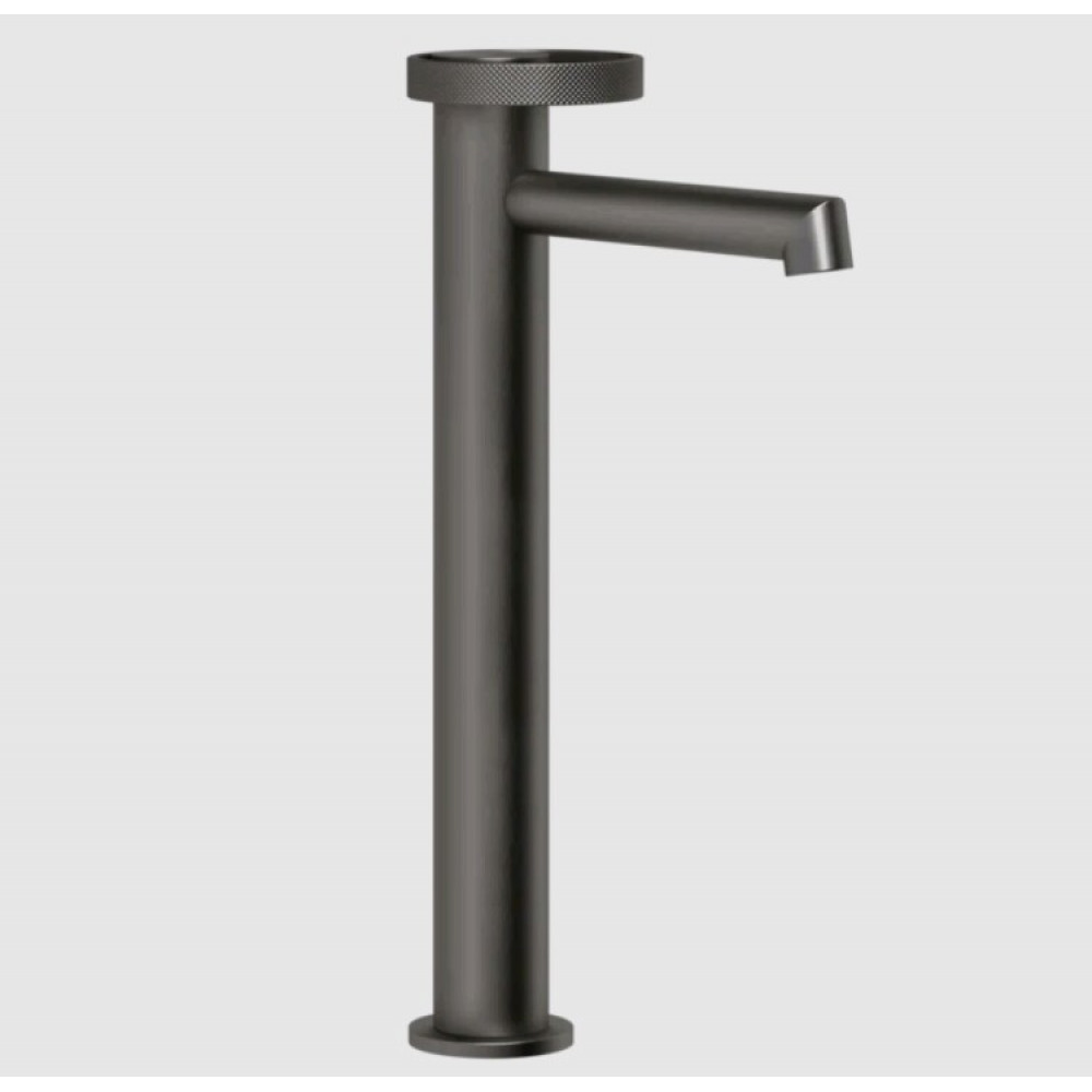 Смеситель для раковины, Gessi, Anello, цвет-Black Metal Brushed PVD