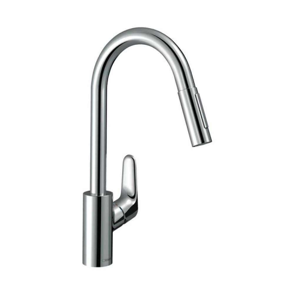 Смеситель для кухни, Hansgrohe, Focus M41, Eco, цвет-хром