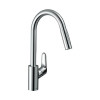 Смеситель для кухни, Hansgrohe, Focus M41, Eco, цвет-хром