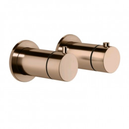 Смеситель для душа, Gessi, Anello, на 1 потребитель, цвет-Copper PVD