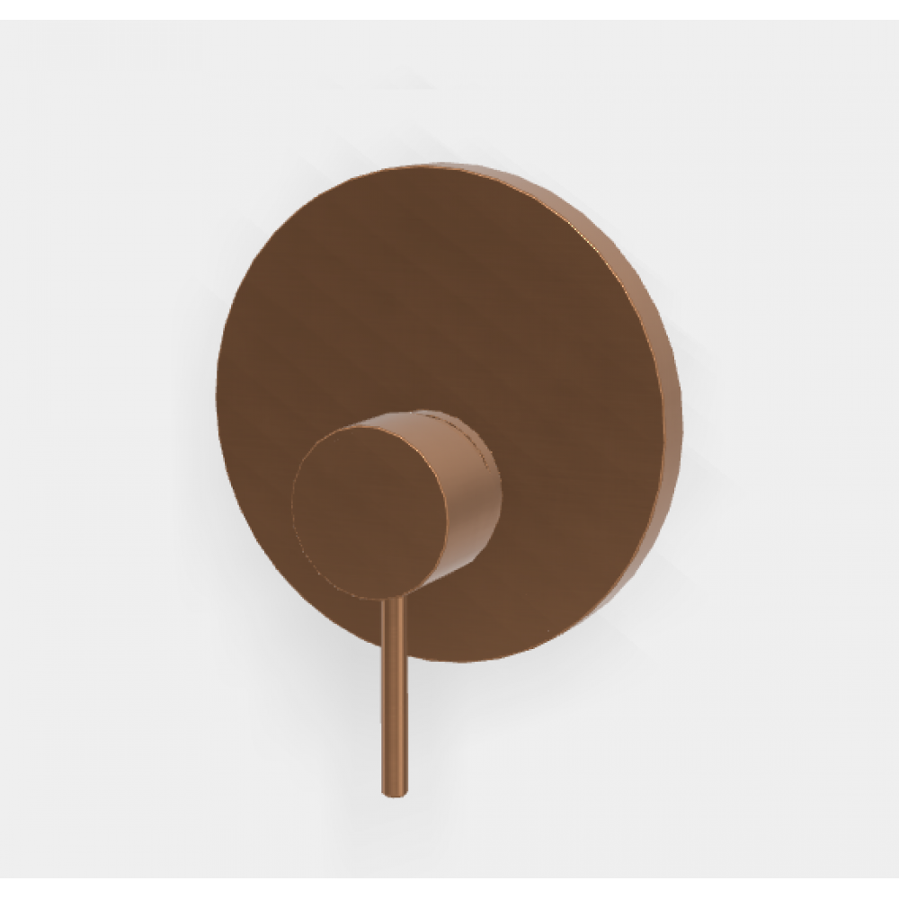 Смеситель для душа, Fima Carlo Frattini, Spillo Up, на 1 потребитель, цвет-брашированная янтарная бронза