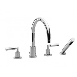 Смеситель для ванны и душа, Dornbracht, Tara, цвет-платина