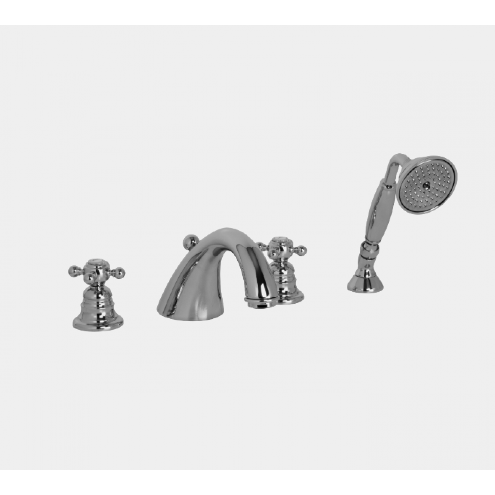 Смеситель для ванны и душа, Fima Carlo Frattini, Elizabeth, цвет-хром