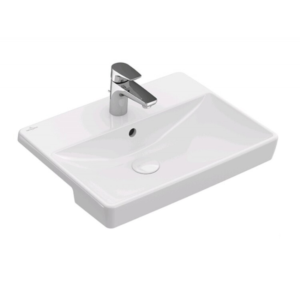 Раковина, Villeroy&Boch, Avento, шг 550*360*100, цвет-альпийский белый