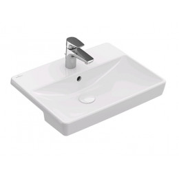 Раковина, Villeroy&Boch, Avento, шг 550*360*100, цвет-альпийский белый