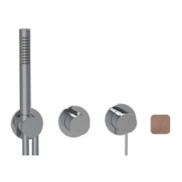 Смеситель для душа, Almar, 316 Stalnless Steel, на 2/3 потребителя, цвет-Copper Brushed PVD (Товар заказной, возврату не подлежит)