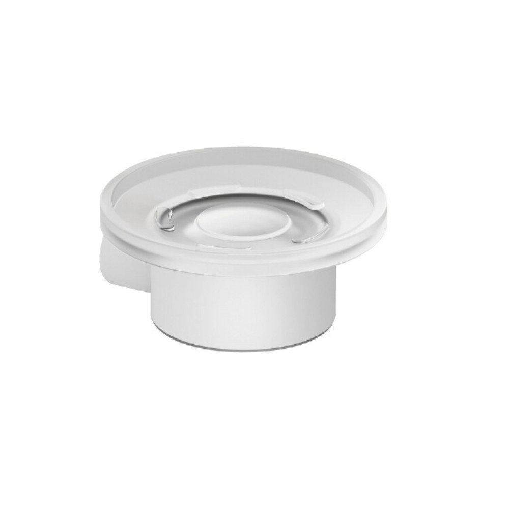 Мыльница, Kludi, VELA R, шгв 110*111*49, цвет-белый матовый