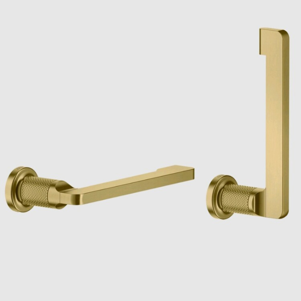 Бумагодержатель, Gessi, Inciso, шгв 183*77*41, цвет-Brushed Gold PVD