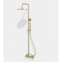 Душевая стойка, Fima Carlo Frattini, Shower column, цвет-шампань брашированная