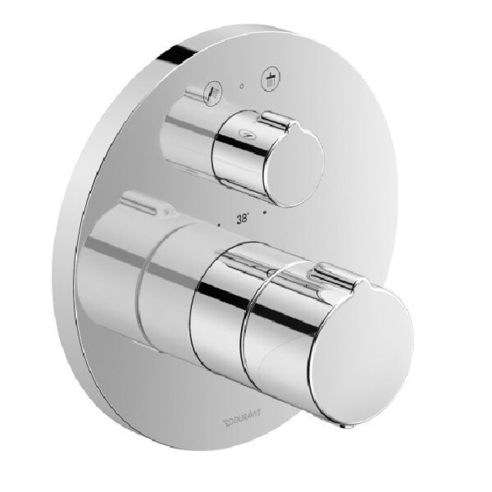 Смеситель для душа, Duravit, C.1, цвет-хром