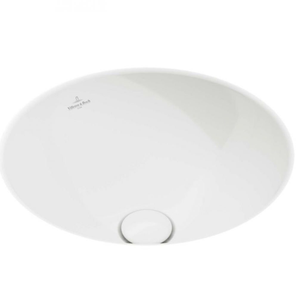 Раковина, Villeroy&Boch, Loop&Friends, шгв 380*380*210, цвет-альпийский белый (белый Alpin)