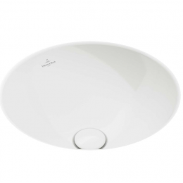 Раковина, Villeroy&Boch, Loop&Friends, шгв 380*380*210, цвет-альпийский белый (белый Alpin)