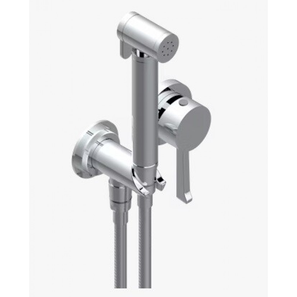 Гигиенический душ, THG, Hamptons with lever handles, цвет-никель PVD