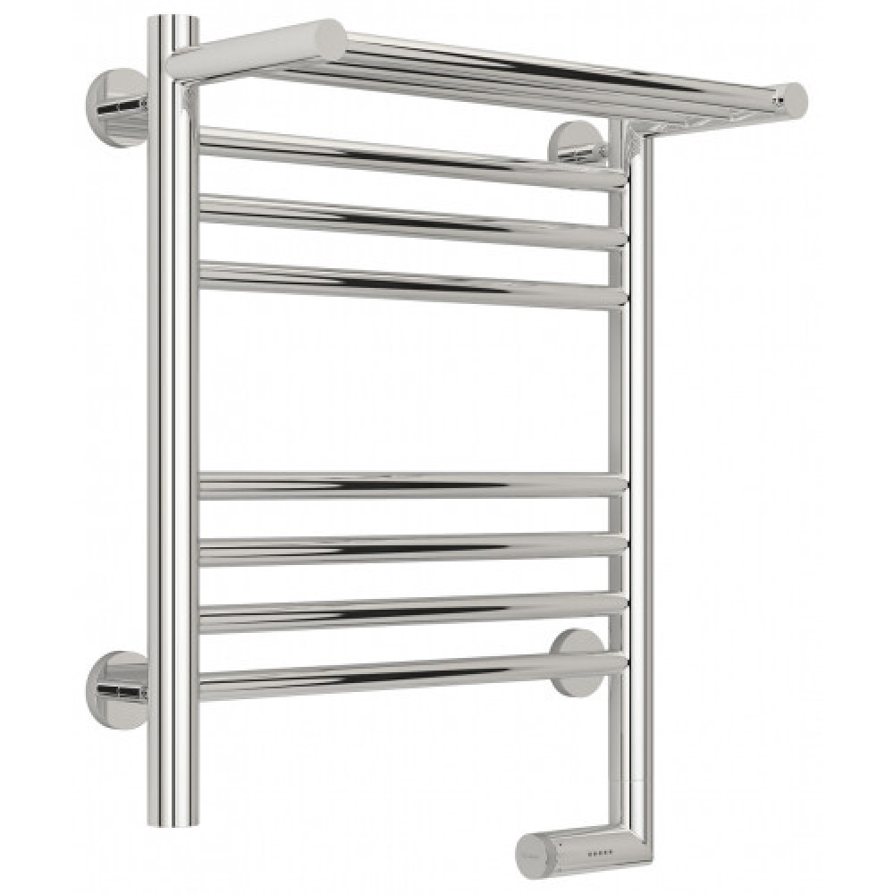 Полотенцесушитель, Сунержа, Богема 2.0, с 1 полкой, шгв 450*214-229*562, нижнее справа, МЭМ, цвет-сталь (без покрытия)