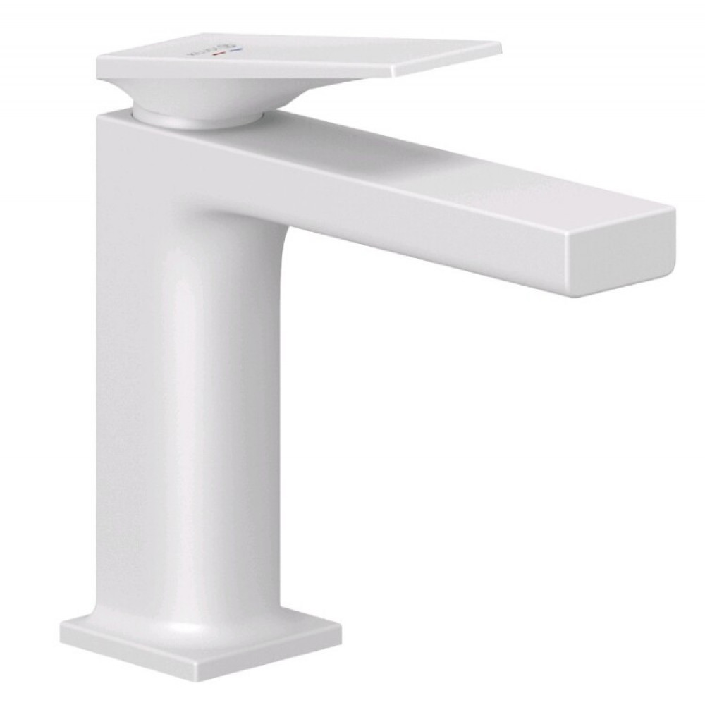 Смеситель для раковины, Kludi, DECUS, цвет-белый матовый