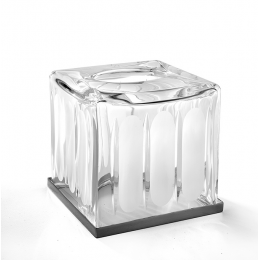 Контейнер для бумажных салфеток, 3SC, Montblanc, настольный, шгв 130*130*150, цвет-хром