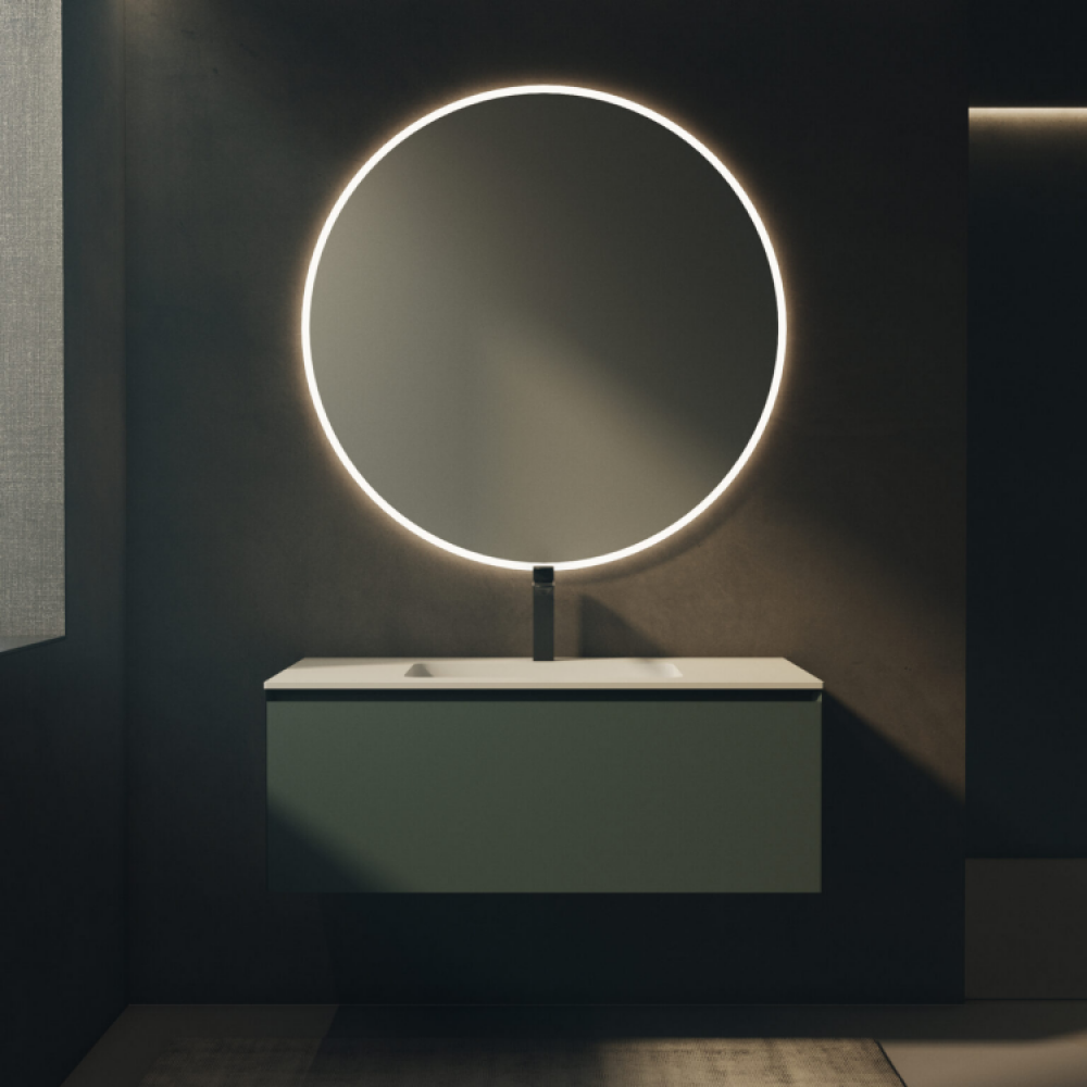 Тумба под раковину, MOBO, COMO, шгв 1000*462*400, раковина-необходимо заказать, цвет-белый