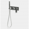 Смеситель для душа, Fima Carlo Frattini, Zeta,  на 2 потребителя, цвет-хром